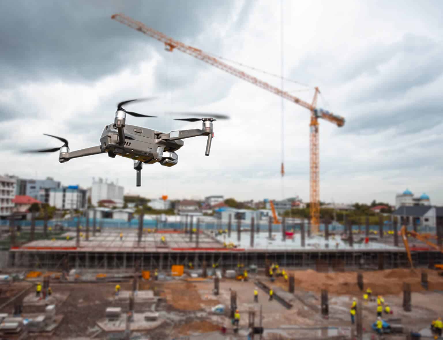 Professional drone services for construction and long-term project needs